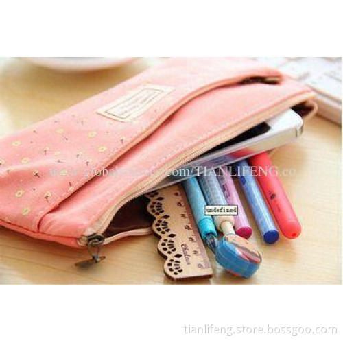 Fashion Cute Canvas Pen Pencil bag